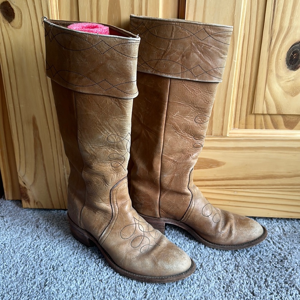 Vintage boulet cowboy boots